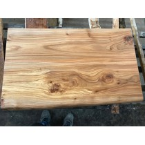 Leimholzplatte, Tischplatte, Waschtischplatte, Rüster, Ulme, Massivholz, 100x45x4,5cm, geölt  Leimholzplatte, Tischplatte, Waschtischplatte, Rüster, Ulme, Massivholz, 100x45x4,5cm, geölt